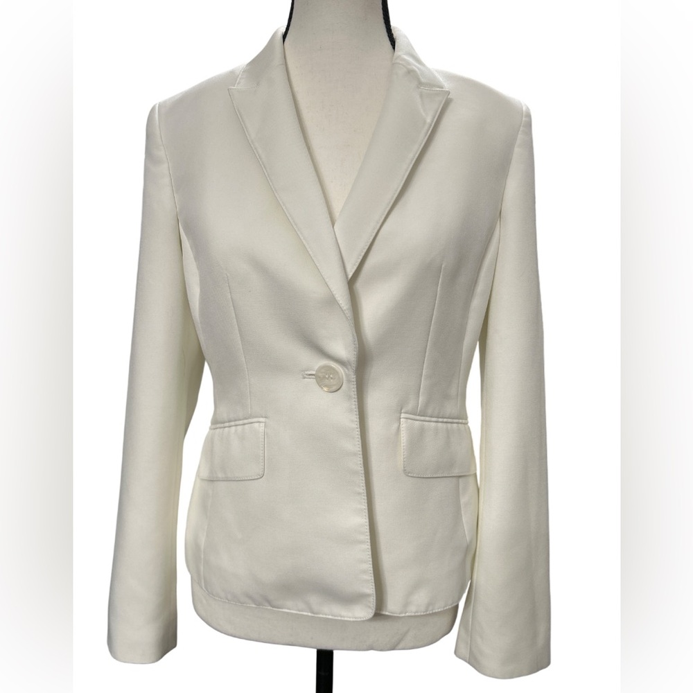 Kasper Classic Off White Blazer
